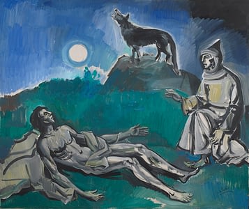 Oscar di Prata - S.Francesco la luna e il lupo